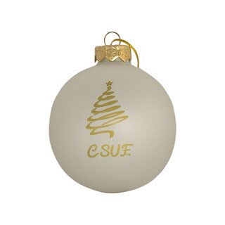 Spirit CSUF Yuletide Glass Ornament